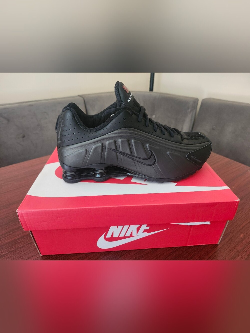 Nike Men’s Black Shox Athletic Shoes